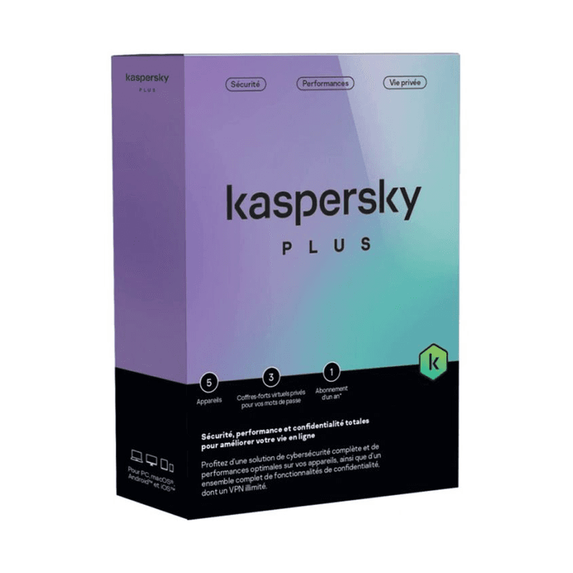 Antivirus KASPERSKY Plus 5 Postes 1